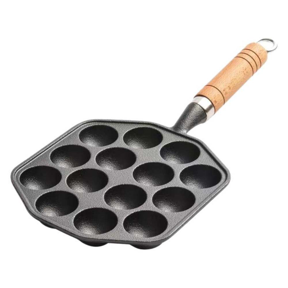 Takoyaki Grill Plate - 주철 타코야키 팬, 눌어붙지 않는 코팅,