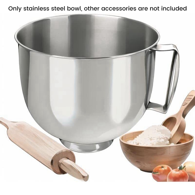 Kitchenaid Mixer Artisan 5Qt - A65T 3X 스테인리스 스틸 믹서 볼,