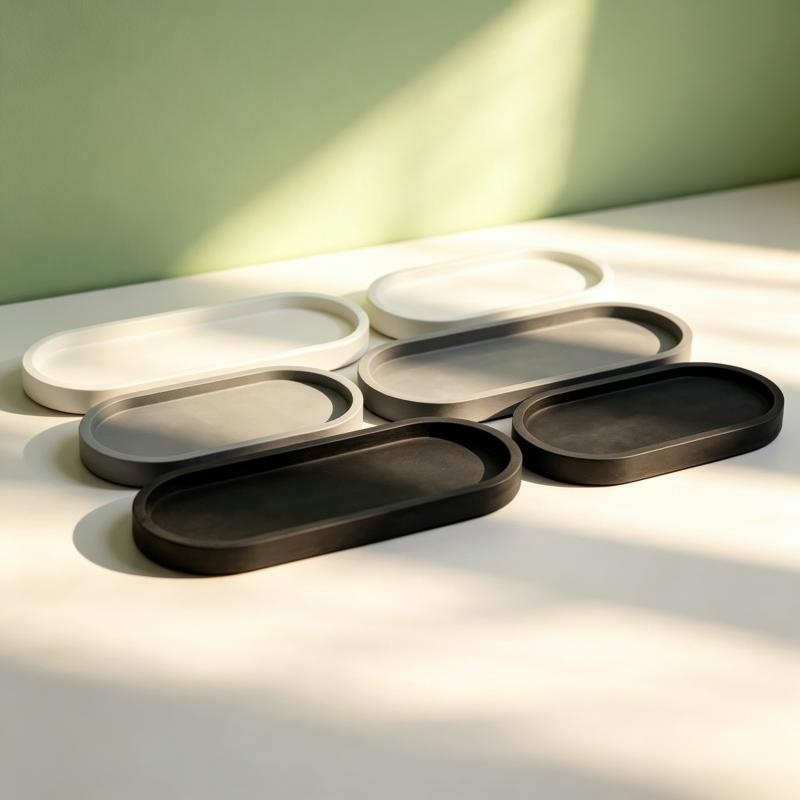 타원형 모양 석고 보관함 실리콘 금형 DIY 타원형 석 - Potsticker Mold 리뷰 및 가격