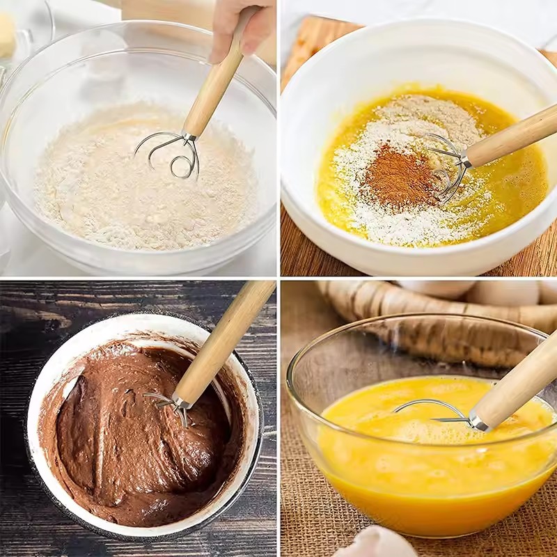 대형 핸드 덴마크식 반죽 거품기 빵 믹서 스테인리스 스 - Danish Pancake Pan 리뷰 및 가격