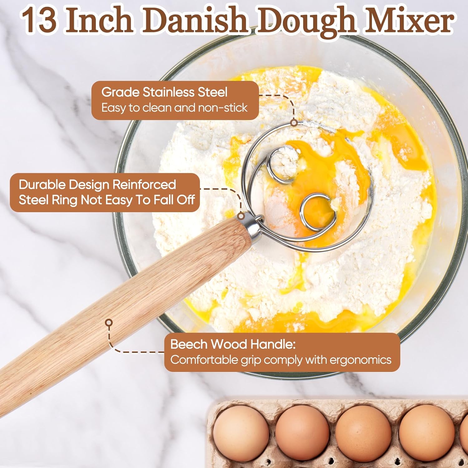 사워도우 빵 굽기 용품 세트 (사워도우 덴마크 반죽 거 - Danish Pancake Pan 리뷰 및 가격