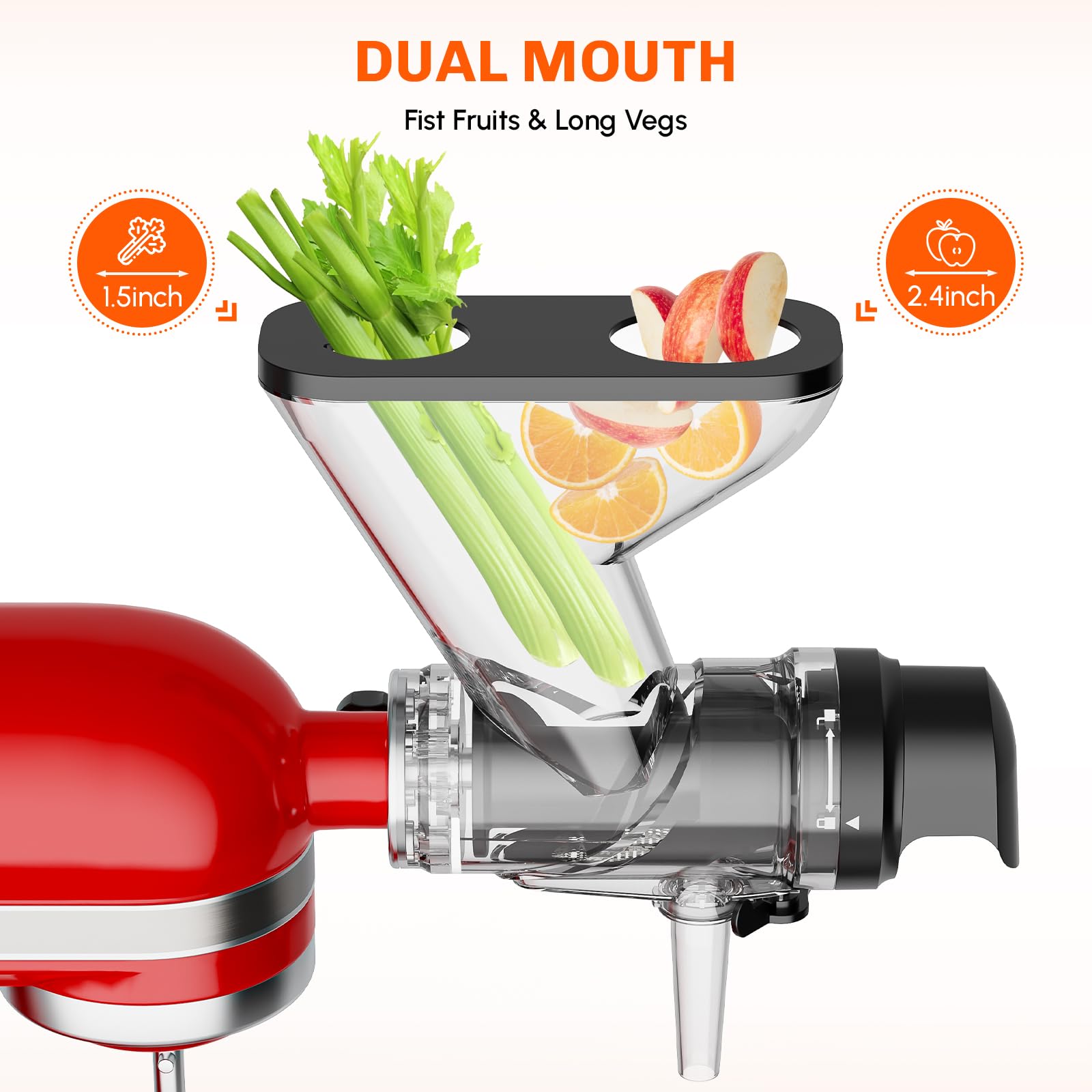 키친에이드 스탠드 믹서용 저속 냉압착 착즙기, 이중 공 - Kitchenaid Mixer Hand Mixer 리뷰 및 가격
