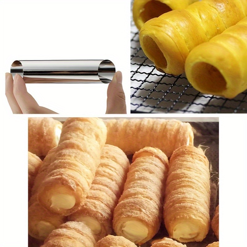 스테인리스 스틸 칸놀리 튜브, 논스틱 크림 혼, 데니쉬 - Danish Pancake Pan 리뷰 및 가격