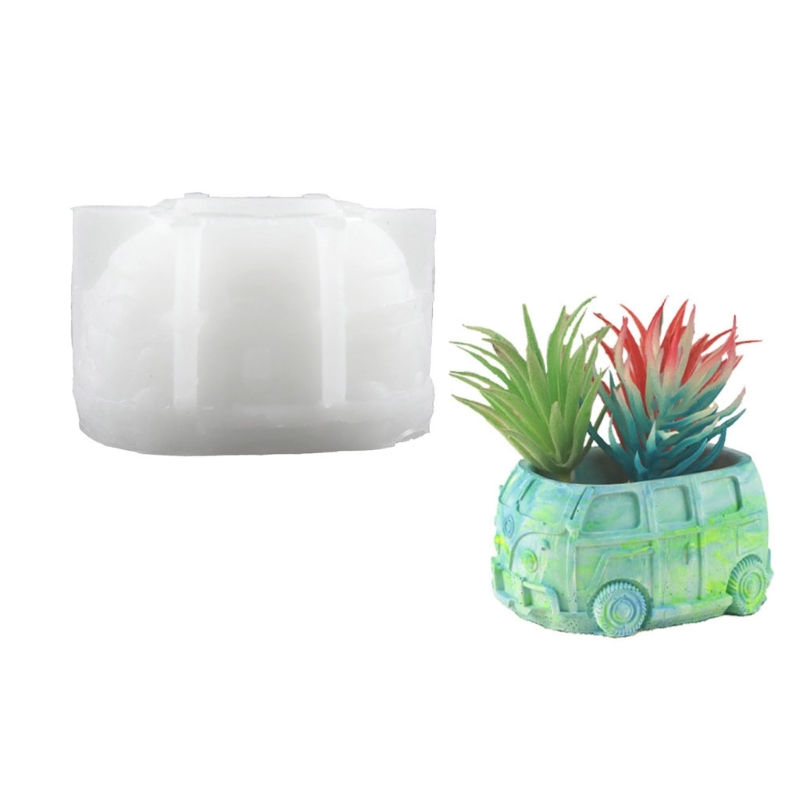 3D 자동차 다육 식물 화분 송진 실리콘 몰드, 귀여운 - Potsticker Mold 리뷰 및 가격