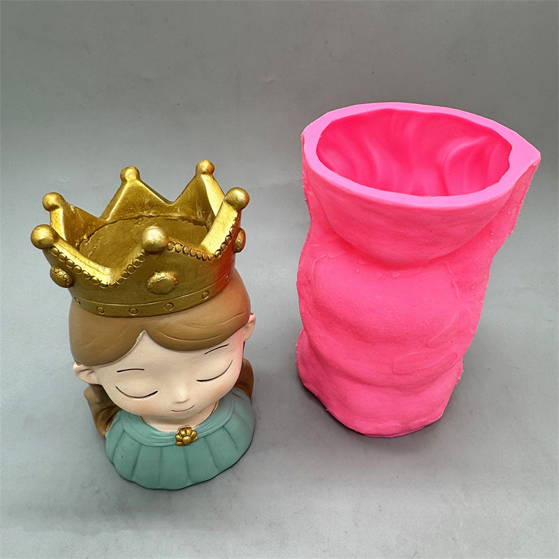 실리콘 몰드, 동화 속 공주 모양 화분, DIY용. 석 - Potsticker Mold 리뷰 및 가격